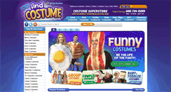 Desktop Screenshot of findcostume.com